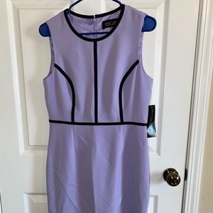 Black Label: Purple work dress